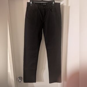 Joe's Black Cotton Pants 32 X 34